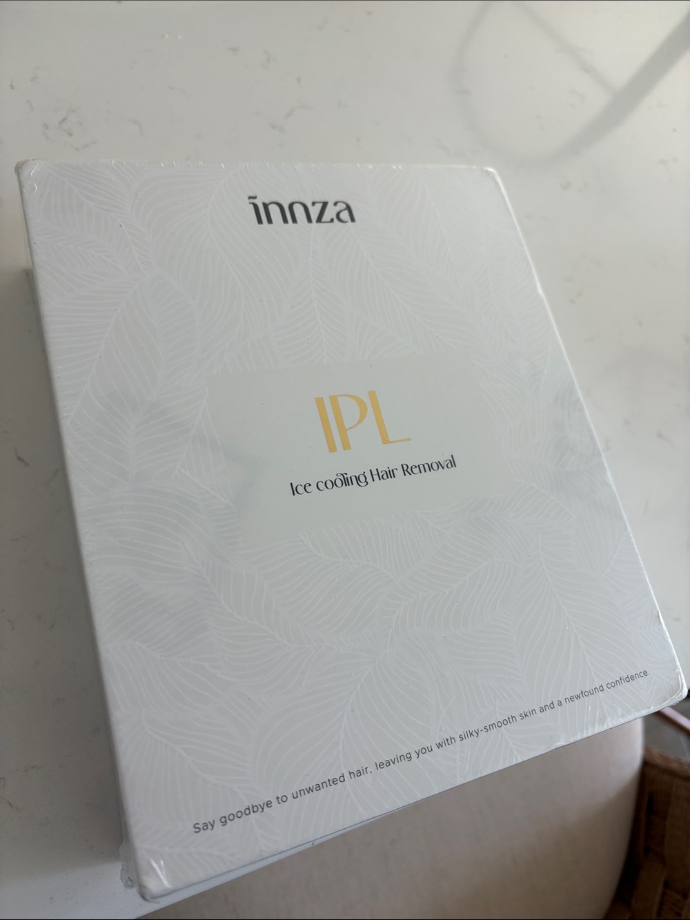 IPL Ice Cooling Hair Removal Device - White